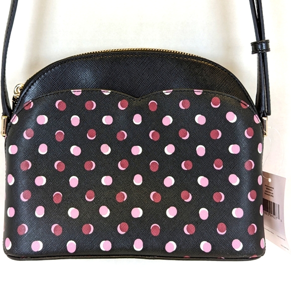 Kate Spade Dome Crossbody Payton Fiesta Dot | NWT Purse Handbag - Picture 8 of 13
